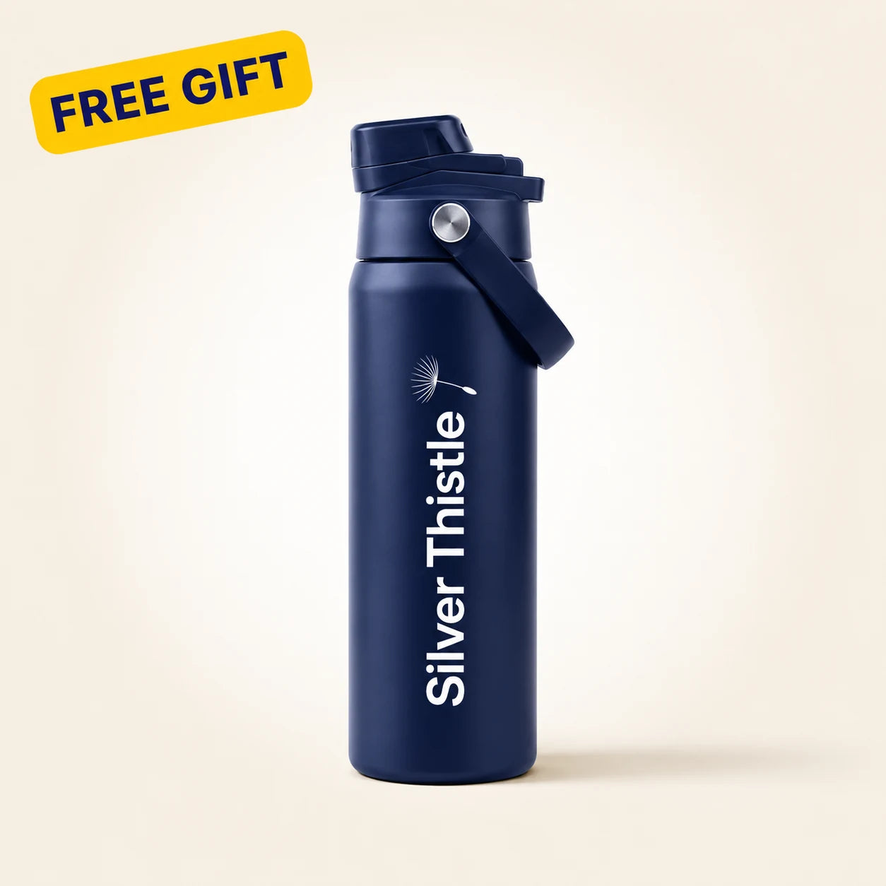 Free gift: Silver Thistle water bottle